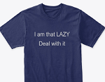 Deal with it tee shirt